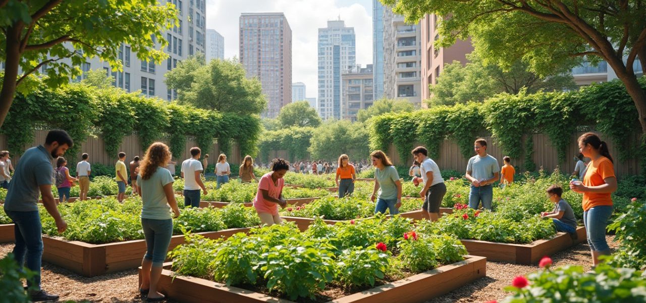 découvrez comment les jardins partagés en milieu urbain allient convivialité et durabilité, et explorent leur potentiel en tant que solution écologique et sociale pour nos villes.