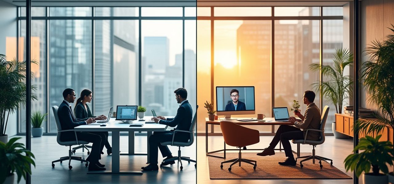 découvrez si le travail hybride représente une révolution durable dans le monde professionnel ou s'il s'agit simplement d'une étape transitoire dans l'évolution du travail.