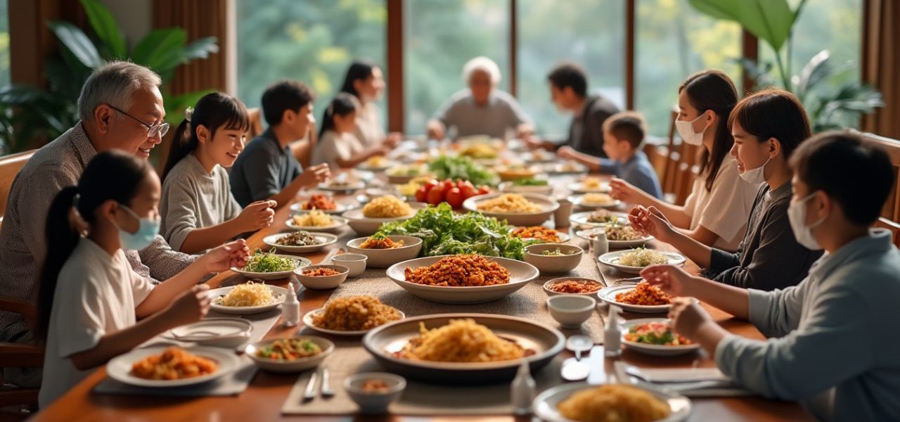 découvrez comment les grandes tablées familiales évoluent entre traditions anciennes et renouveau après la pandémie.